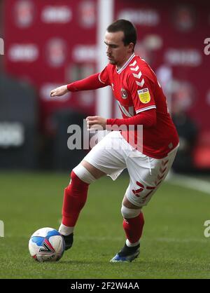 Charlton Athletic's Liam Millar in Aktion während des Sky Bet League One Matches im The Valley, London. Stockfoto