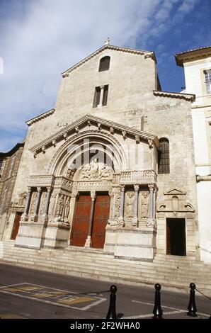 Kloster Saint-Trophime, Stockfoto