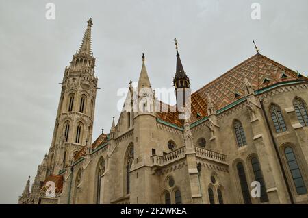 Fresken der Basilika Esztergom, Budapest, Ungarn Stockfoto