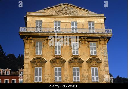 Frankreich Nizza Alte Gebäude In Nizza Stockfoto