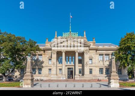 Palais de Justice in Straßburg, Frankreich Stockfoto