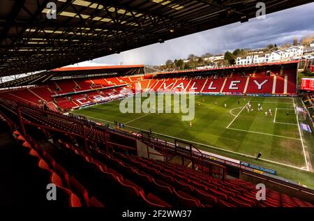 Allgemeine Ansicht als Charlton Athletic Conor Washington erzielt ihre Seite das zweite Tor des Spiels während der Sky Bet League ein Spiel im Valley, London. Stockfoto