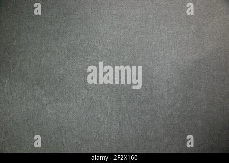 Eine Nahaufnahme von grauem Papierhintergrund und Textur Stockfoto
