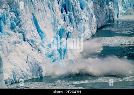 Perito Moreno Gletscher, Argentinien Stockfoto