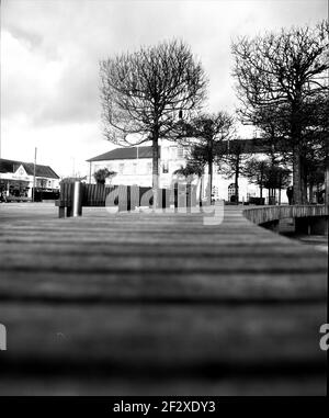 Conway Square Newtownards Co Down NI Mittelformatfilm Straßenfotografie Stockfoto