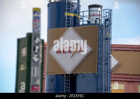 Berlin Alexa Shoppingcenter Landschaft am Alexanderplatz Mitte Berlin Stockfoto