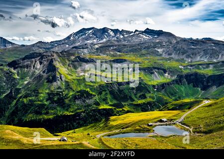 Hochalpenlandschaft Mit Bergen Im Nationalpark Hohe Tauern In Österreich Stockfoto