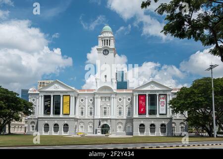 Victoria Theater und Konzerthalle, Singapur Stockfoto