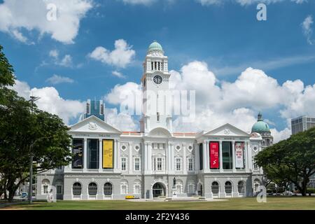 Victoria Theater und Konzerthalle, Singapur Stockfoto