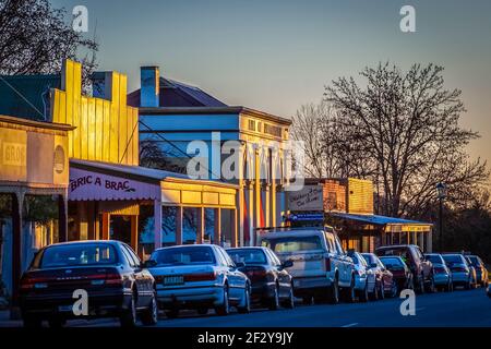 Altstadt von Chiltern in Victoria, Australien Stockfoto