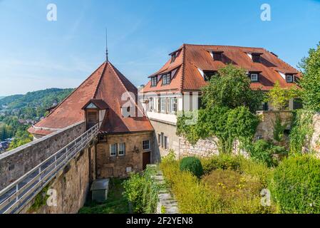 Hohentubinger Palast in der deutschen Stadt Tübingen Stockfoto