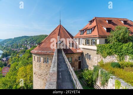 Hohentubinger Palast in der deutschen Stadt Tübingen Stockfoto