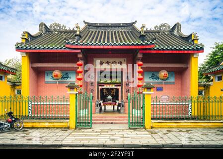 1. Januar 2018: Der Versammlungsraum der chinesischen Gemeinde Hainan wurde 1851 erbaut und ist ein Denkmal für 108 Händler von Hainan Island, die sich geirrt haben Stockfoto