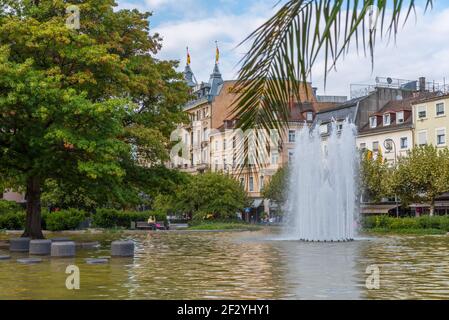 Zentrum der Kurstadt Baden Baden, Deutschland Stockfoto