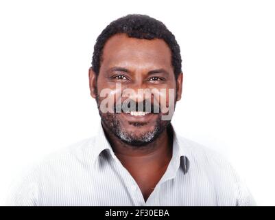 Afrikanische amerikanische Mann portrait Stockfoto