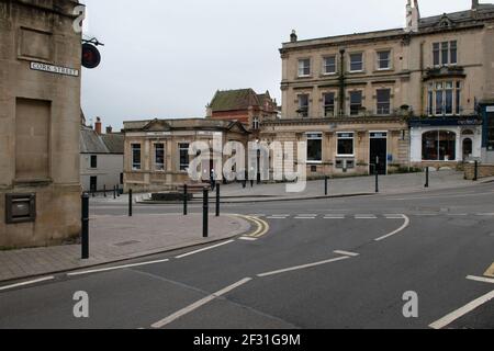 Frome Town Centre, Somerset, Großbritannien Stockfoto