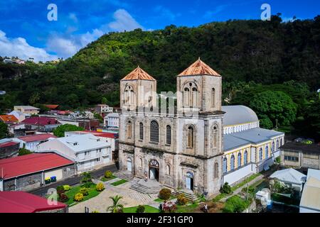 Frankreich, Martinique, Saint-Pierre, Notre Dame du Bon Port Kathedrale Stockfoto