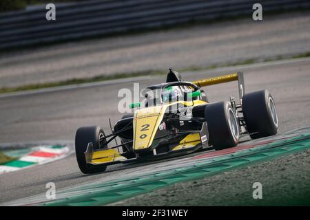 02 COLLET Caio (BRA), Formel Renault Eurocup Team R-ACE GP, Aktion während der Formel Renault Eurocup in Monza, Italien, 12. Bis 14. April 2019 - Foto Frederic Le Floc'h / DPPI Stockfoto