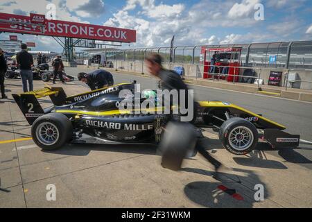 02 COLLET Caio (BRA), Formel Renault Eurocup Team R-ACE GP, Aktion während der Formel Renault Eurocup in Silverstone, Großbritannien, 10. Bis 12. Mai 2019 - Foto Alexandre Guillaumot / DPPI Stockfoto