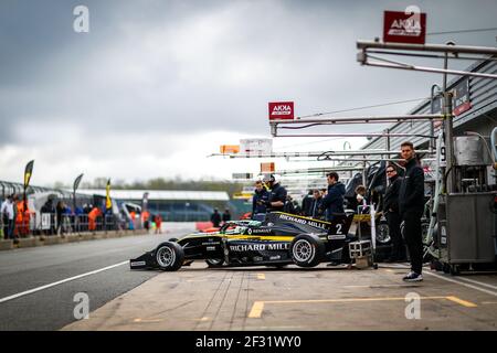 02 COLLET Caio (BRA), Formel Renault Eurocup Team R-ACE GP, Aktion während der Formel Renault Eurocup in Silverstone, Großbritannien, 10. Bis 12. Mai 2019 - Foto Alexandre Guillaumot / DPPI Stockfoto