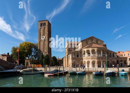 Italien, Venedig, Murano, Basilica dei Santi Maria e Donato Stockfoto