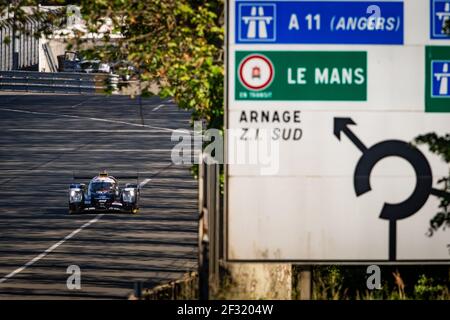 37 HEINEMEIER HANSSON David (DNK), KING Jordan (GBR), TAYLOR Ricky (GBR), Oreca 07 Gibson Team Jackie Chan DC Racing, Action während des 2019-Stunden-Testtages von Le Mans 24, am 2. Juni auf der Rennstrecke von Le Mans, Frankreich - Foto Antonin Vincent / DPPI Stockfoto