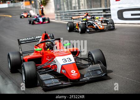 33 FERNANDEZ Sebastian (esp), Formel Renault Eurocup Team Arden, Aktion während des Formel Renault Eurocup Rennens 2019 in Monaco vom 23. Bis 26. Mai, in Monaco - Foto Thomas Fenetre / DPPI Stockfoto