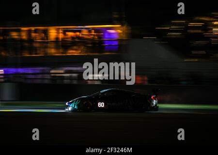 60 SCHIAVONI Claudio (ita), PICCINI Andrea (ita), PIANEZZOLA Sergio (ita), Ferrari 488 GTE Kessel Racing, Action bei den 2019-Stunden-Tests von Le Mans 24 und Qualifying vom 12. Bis 13. Juni auf der Rennstrecke von Le Mans, Frankreich - Foto Marc de Mattia / DPPI Stockfoto