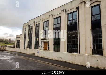 Tongland Power Station auf dem Galloway Hydro Electric Scheme, Kirkcudbright, Schottland Stockfoto