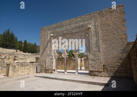 Palast von Madinat al-Zahra Stockfoto