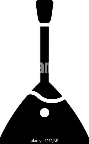 Russische Balalaika, Illustration, Vektor auf weißem Hintergrund Stock Vektor