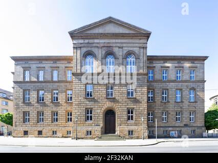 Stadtmuseum Hagen, ehemaliges Kreis- und Landgericht, Hagen Kunstviertel, Hagen, Westfalen, Ruhrgebiet, Nordrhein-Westfalen, Deutschland Stockfoto