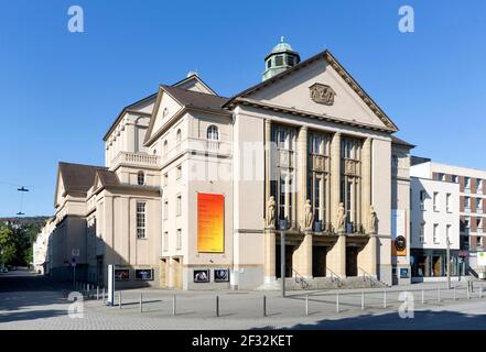 Hagener Stadttheater, Schauspielhaus, Hagen, Westfalen, Ruhrgebiet, Nordrhein-Westfalen, Deutschland Stockfoto