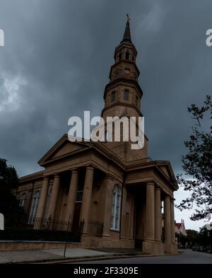 St. Philip's Church und Spire Stockfoto