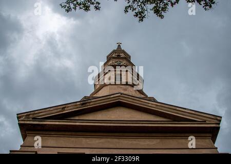 St. Philip's Church und Spire Stockfoto