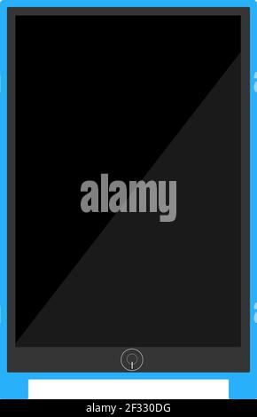 Elektrische Note, Illustration, Vektor auf weißem Hintergrund. Stock Vektor