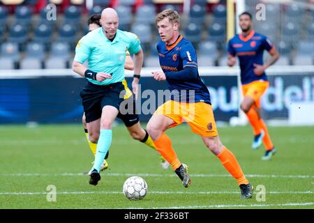 VENLO, NIEDERLANDE - 14. MÄRZ: Zian Flemming von Fortuna Sittard während des Eredivisie-Spiels zwischen VVV Venlo und Fortuna Sittard im Covebo Stadion - Stockfoto