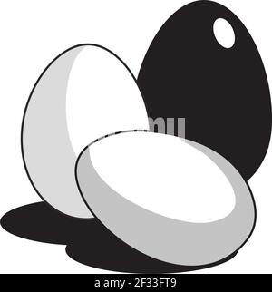 Vektorgrafik Eier Stock Vektor