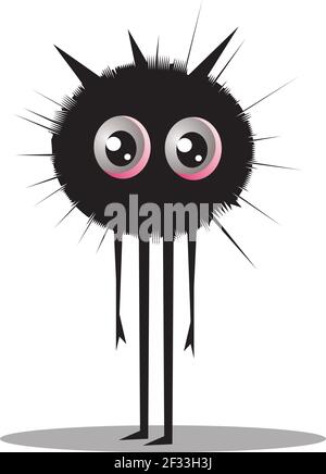 Satz von lustigen Tieren Vektor-Illustration Stock Vektor