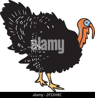 Türkei-Vektor-illustration Stock Vektor