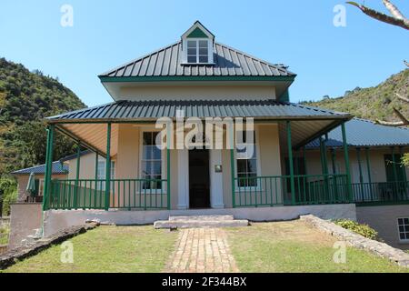 Briars, das kleine Haus, in dem Napoleon lebte, als er auf der Insel St. Helena ankam Stockfoto