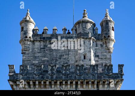 Turm von Belem Stockfoto