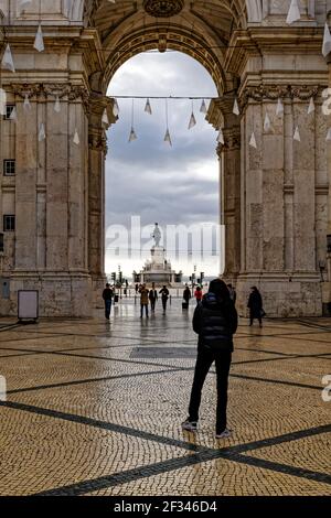 Belem Lissabon Stockfoto