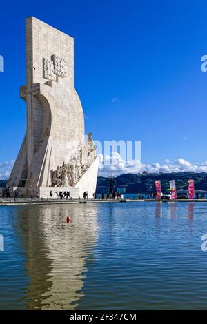 Vasco de Gama Denkmal Stockfoto