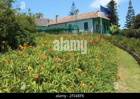 Longwood House, die letzte Residenz Napoleons von 1815-21 auf der Insel St. Helena im Atlantischen Ozean Stockfoto