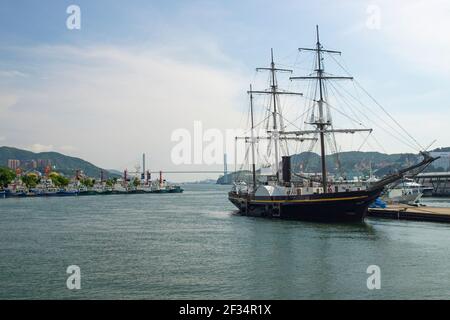 Nagasaki Port, Präfektur Nagasaki, Japan Stockfoto