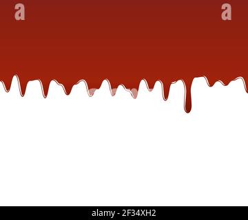 Vektorgrafik. Flüssiges tropfendes Farböl Stock Vektor