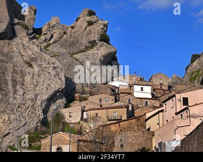 Pietracertosa, Basilikata/ Italien Stockfoto