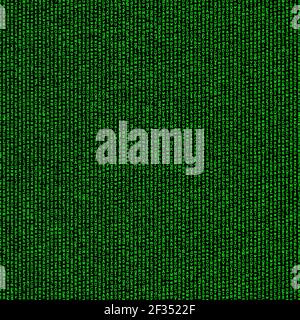Grüner digitaler Matrix-Hintergrund Stockfoto