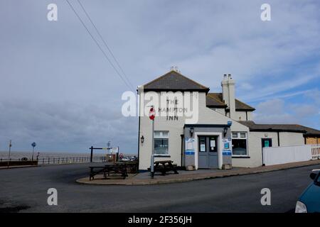 Die hampton Inn Taverne im hampton Village East kent uk märz 2021 Stockfoto